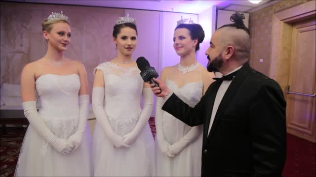 Debiutantki na Balu Klubu Integracji Europejskiej, 2.02.2020 Ożarów Mazowiecki