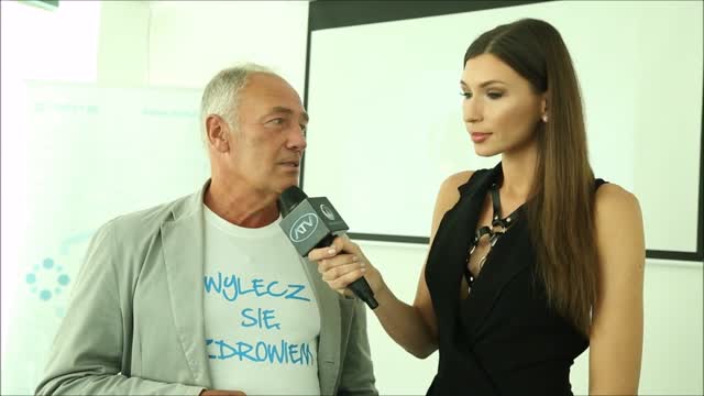 Karol Edward Strasburger na otwarciu Kliniki Zdrowia. Jak dbac o wasne zdrowie