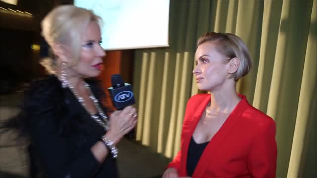 Prowadząca Galę i event otwarcia BUSINESS TIGERS CLUB 24 11 2017 Ewelina Rydzy