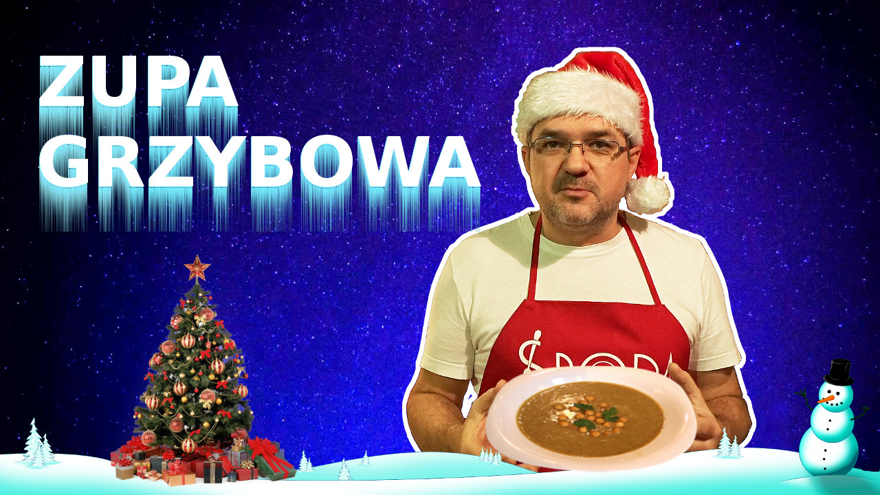 Wigilijna zupa grzybowa
