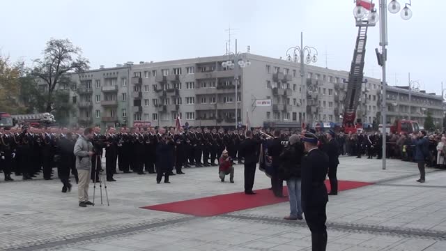 Ślubowanie w Centralnej Szkole PSP Częstochowa 2014