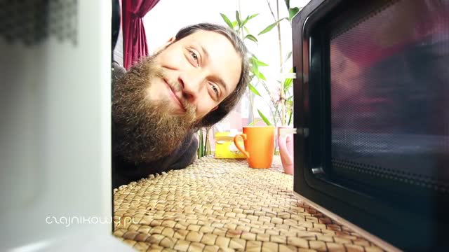 Test herbaty z mikrofalówki